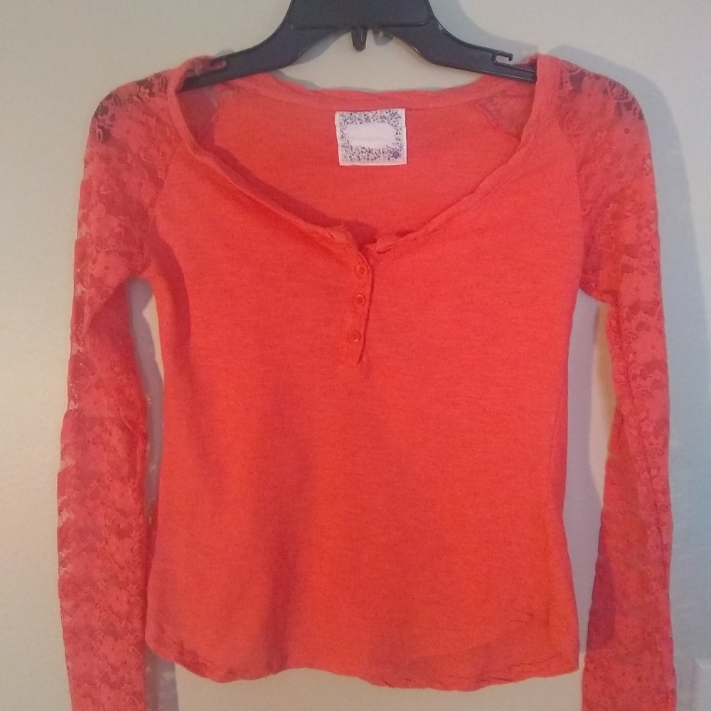 Long Sleeve Top Junior Size Medium